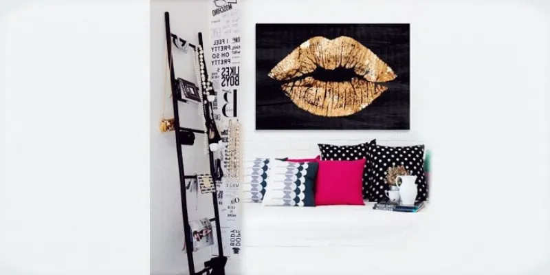 El negro como color protagonista en una habitación