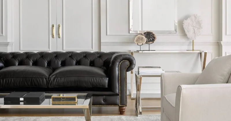 El negro, el color que nunca pasa de moda en la decoración