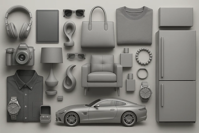 Productos de color negro